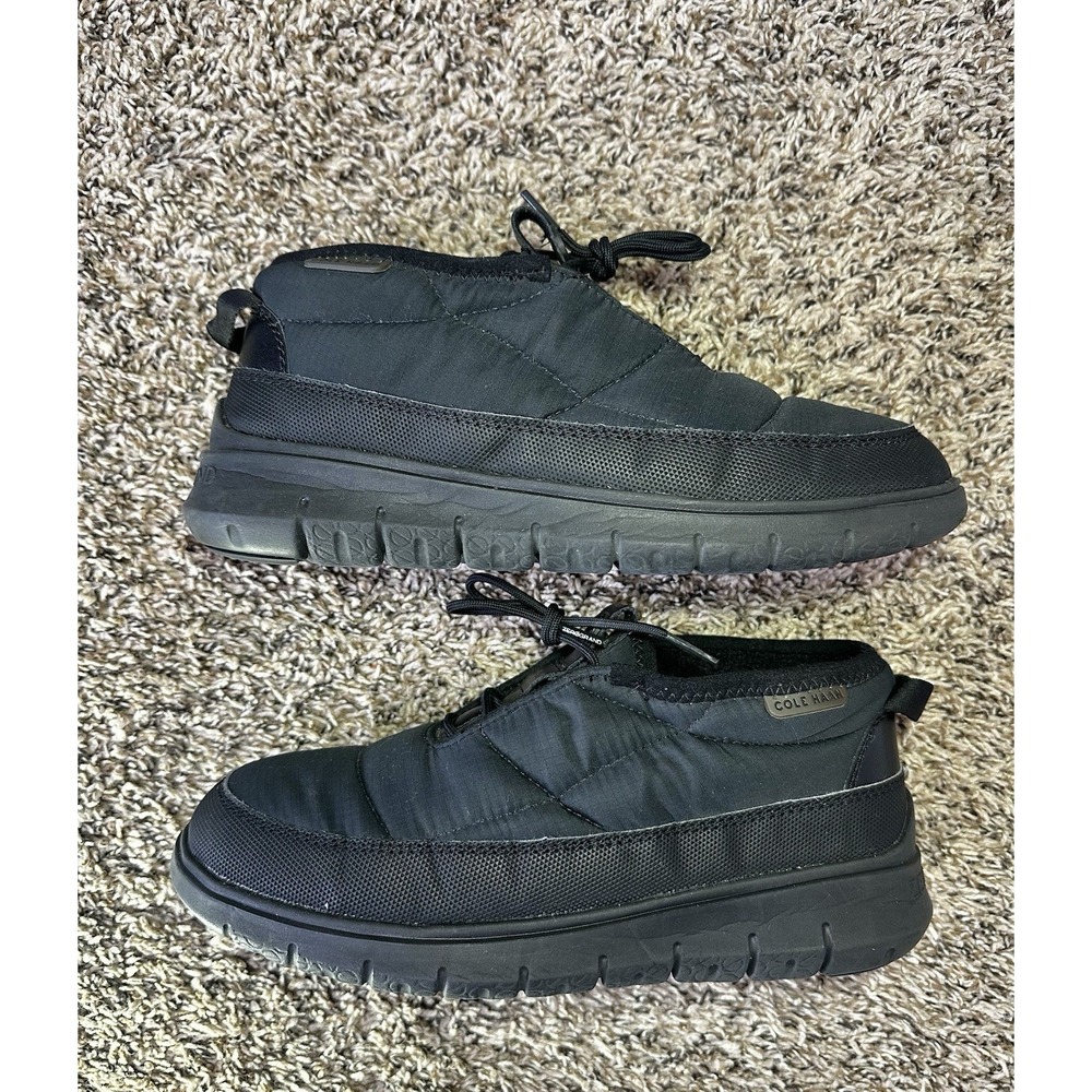 Cole Haan Shoes Mens Size 7 Generation ZeroGrand Rec Mid Sneakers Black C35686 - Picture 2 of 9